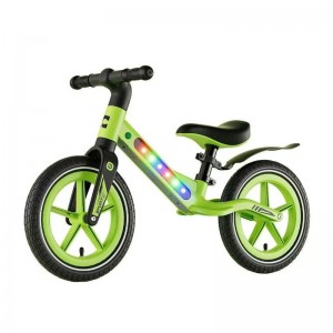 children's shock absorption scooter 1-6 year old inflatable wheel glide scooter kids baby two wheel pedalless bike