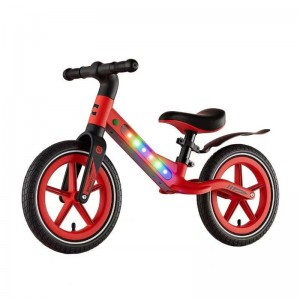 children's shock absorption scooter 1-6 year old inflatable wheel glide scooter kids baby two wheel pedalless bike