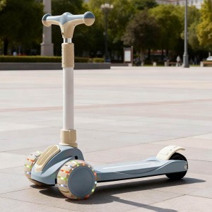 scooter children's folding scooter 1 3 8 year old baby pedal male and female pulley widened children's scooter