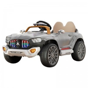 Children's electric car, two-seated, remote control, four-wheel parent-child car, boy and girl, rechargeable toy, baby swing car