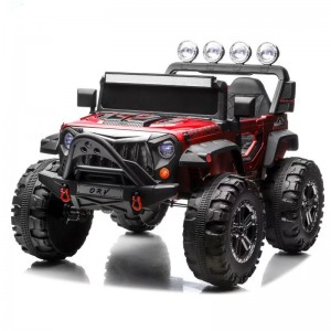 Large children's electric car, four-wheel drive off-road vehicle, can ride people, children's early education car, remote control toy car