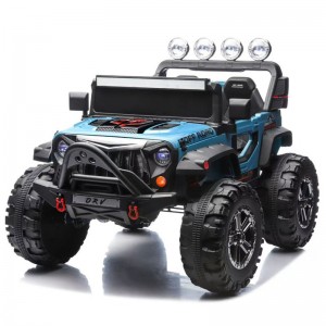 Large children's electric car, four-wheel drive off-road vehicle, can ride people, children's early education car, remote control toy car