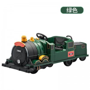 Children's electric train, baby two-seater toy car, can seat men and women, 1 to 3 years old, remote control car, new