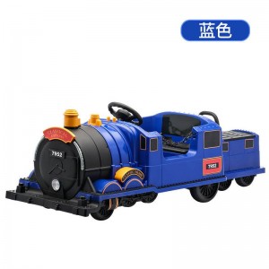 Children's electric train, baby two-seater toy car, can seat men and women, 1 to 3 years old, remote control car, new