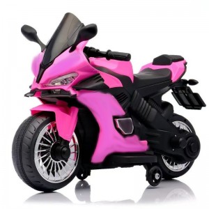 Children's electric motorcycle, toy car, two-wheeled motorcycle, music, lighting, safe and comfortable electric motorcycle