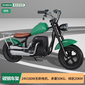 新款儿童电动摩托车可坐大人男女孩童车亲子儿童摩托车