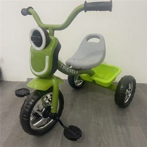 New children's tricycles, boys and girls, bicycles, baby strollers, 1-6 years old, light and music