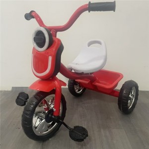 New children's tricycles, boys and girls, bicycles, baby strollers, 1-6 years old, light and music