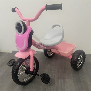 New children's tricycles, boys and girls, bicycles, baby strollers, 1-6 years old, light and music