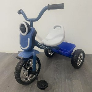 New children's tricycles, boys and girls, bicycles, baby strollers, 1-6 years old, light and music