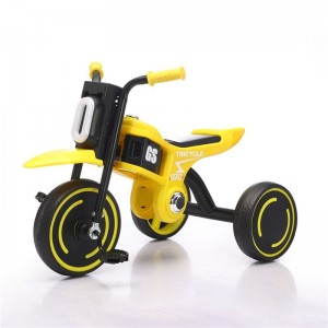 Children's tricycle bicycle suitable for 1-3 year old music bike toddler baby pedals 2-6 bikes