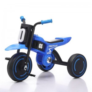 Children's tricycle bicycle suitable for 1-3 year old music bike toddler baby pedals 2-6 bikes