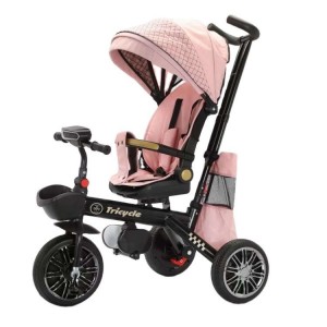 Children's tricycles, infants and toddlers, can sit and lie down, light, music, stroller, bicycle