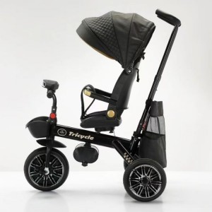 Children's tricycles, infants and toddlers, can sit and lie down, light, music, stroller, bicycle
