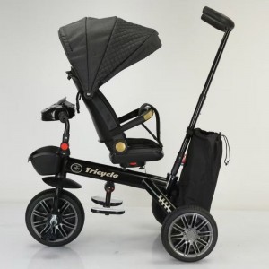 Children's tricycles, infants and toddlers, can sit and lie down, light, music, stroller, bicycle