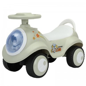 Children's scooter, new 1-3 year old swing car with music, twisting car, baby walker, four-wheel walker toy car