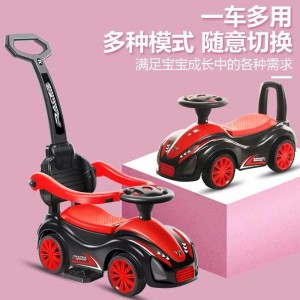 The manufacturer's scooter, children's yo-yo, 1-3 year old, can swing at home and ride in the new Niu Niu car