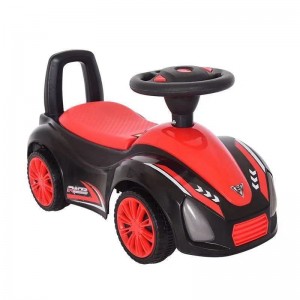 Children's scooter, 1-3 year old baby, hand-push roller, four-wheel anti-rollover scooter, electric music
