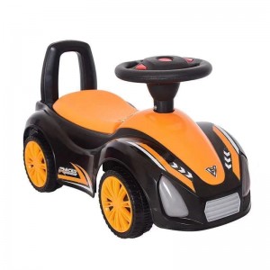 Children's scooter, 1-3 year old baby, hand-push roller, four-wheel anti-rollover scooter, electric music