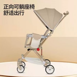 轻便溜娃神器婴儿四轮推车小孩手推车儿童可坐可折叠宝宝遛娃神器