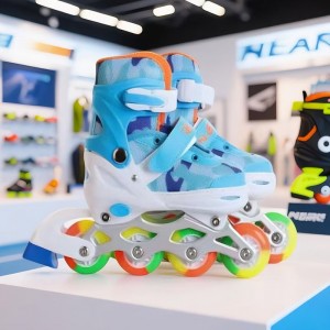 Factory direct supply of children's ice skates, new roller skates, adjustable roller skates, skates for men and women, in stock