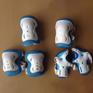 Children's roller skating protective gear 6-piece set, balance scooter, thick butterfly protector, scooter, ice skates, sports combination protection