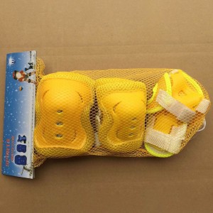 Children's roller skating protective gear 6-piece set, balance scooter, thick butterfly protector, scooter, ice skates, sports combination protection