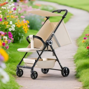 Pocket stroller, baby walker, lightweight and foldable baby slide artifact, children's travel and travel compact umbrella cart