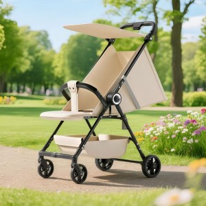 Pocket stroller, baby walker, lightweight and foldable baby slide artifact, children's travel and travel compact umbrella cart