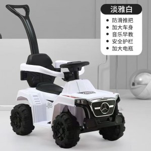 电动童车儿童电动车手推四轮充电汽车男女宝宝可坐人玩具车