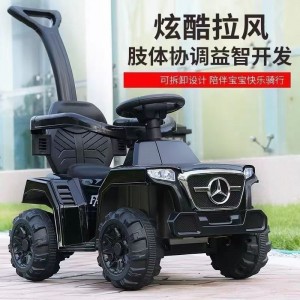 电动童车儿童电动车手推四轮充电汽车男女宝宝可坐人玩具车