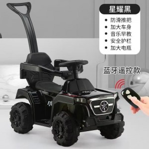 电动童车儿童电动车手推四轮充电汽车男女宝宝可坐人玩具车