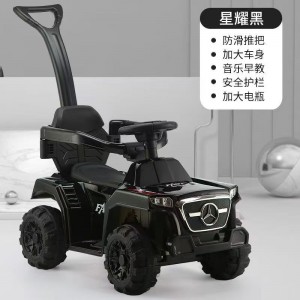 电动童车儿童电动车手推四轮充电汽车男女宝宝可坐人玩具车