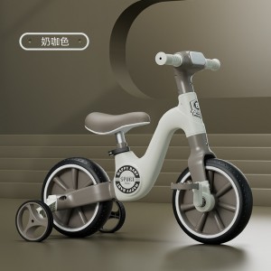 children's balance scooter, birthday gift for 1-3 year old baby, multi-function, 2-in-1 pedal roller, stroller