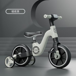 children's balance scooter, birthday gift for 1-3 year old baby, multi-function, 2-in-1 pedal roller, stroller