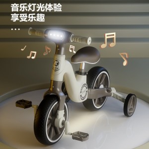 children's balance scooter, birthday gift for 1-3 year old baby, multi-function, 2-in-1 pedal roller, stroller