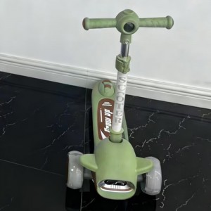 儿童滑板车1-3-6岁以上可折叠宝宝可坐大童骑行滑车生日礼物童车