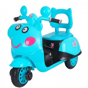 儿童骑乘车，脚踩式，带音乐和灯光，塑料材质，男女通用，适合2-7岁