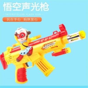 儿童宝宝猴子卡通玩具造型可爱热销地摊厂家直供声光震动炫彩灯光