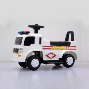 儿童电动摩托车消防车119救护车三轮车 3-6-8岁宝宝玩具车可坐人