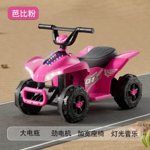 儿童电动汽车可坐人遥控车男女孩遥控越野沙滩车电动车