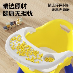 宝宝吃饭桌餐椅凳子婴儿童椅子家用塑料靠背座椅叫叫小板凳多种功能