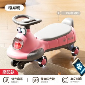 儿童扭扭车男女宝宝防侧翻滑行车万向轮摇摆车大人可坐溜溜车