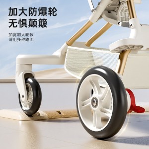 溜娃神器轻便可折叠小巧简易手推车遛娃宝宝推车免安装可换向双向